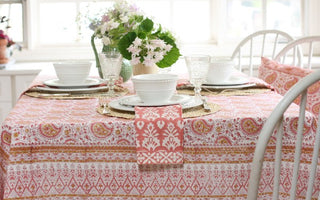 my favorite table linens for summer