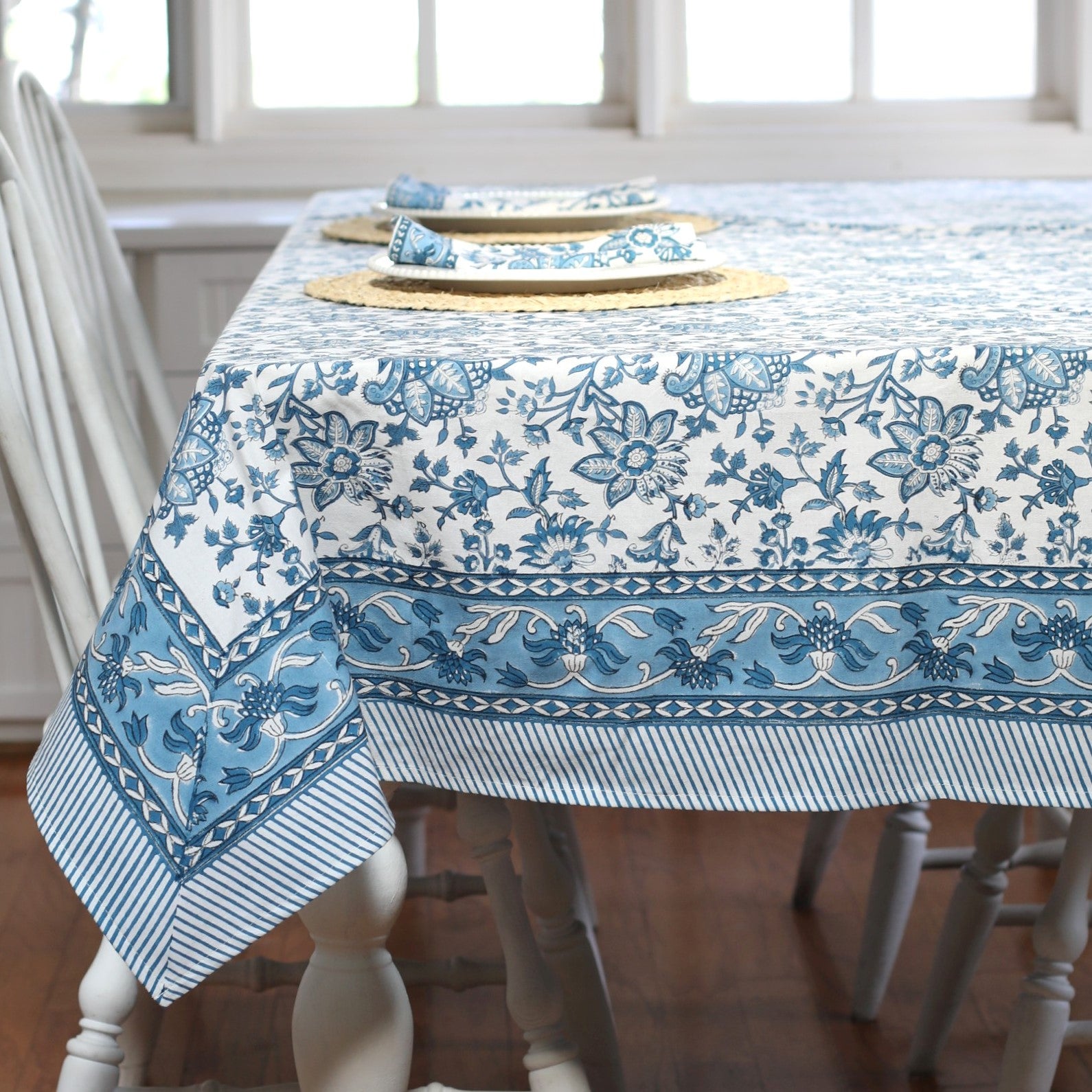 Gayatri Blue Tablecloth