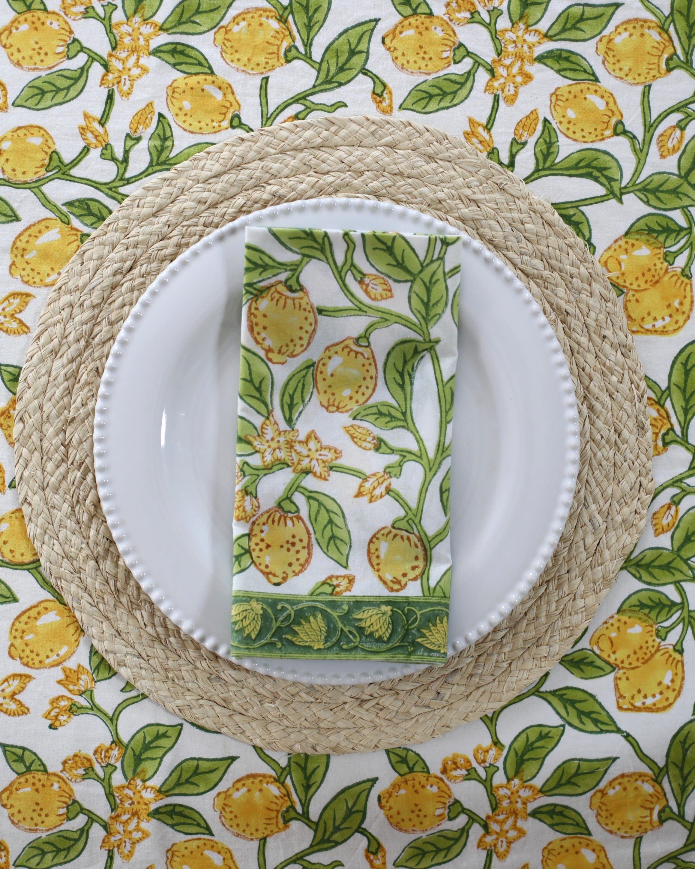 Lemon Tablecloth