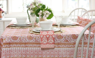 my favorite table linens for summer