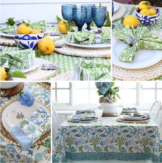 gorgeous new table linens and more!