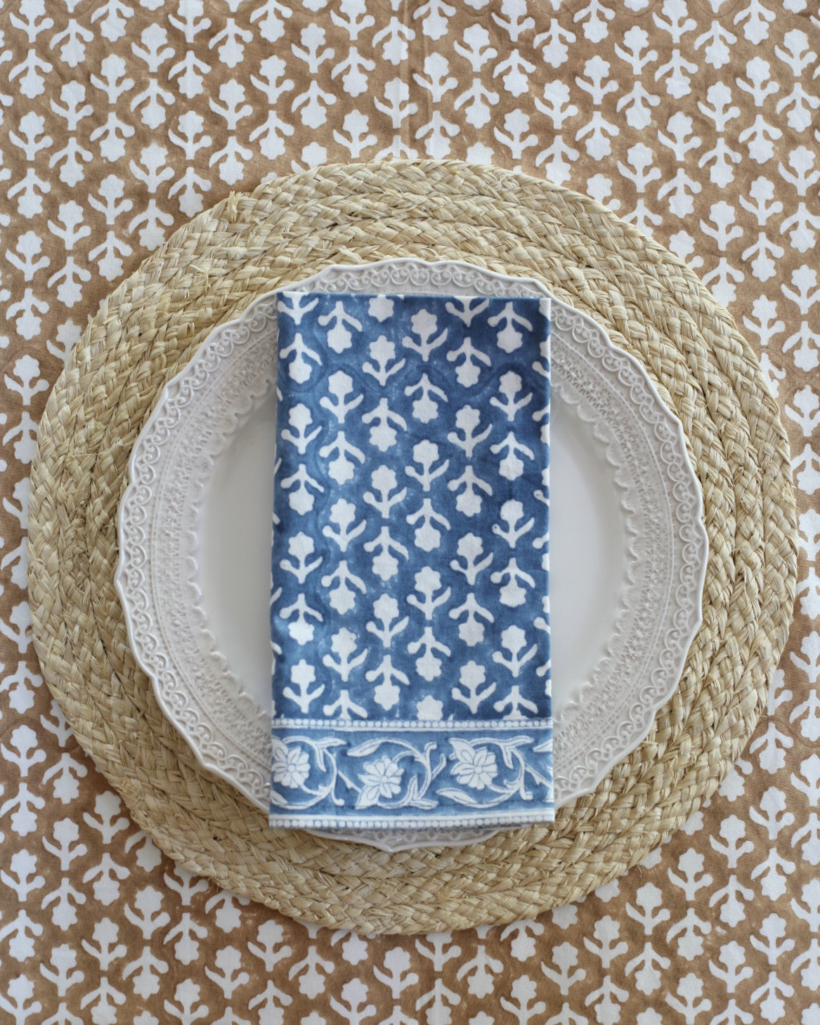 Charlotte Indigo Napkin