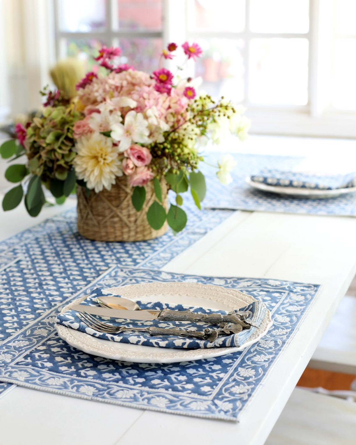 Charlotte Indigo Placemat