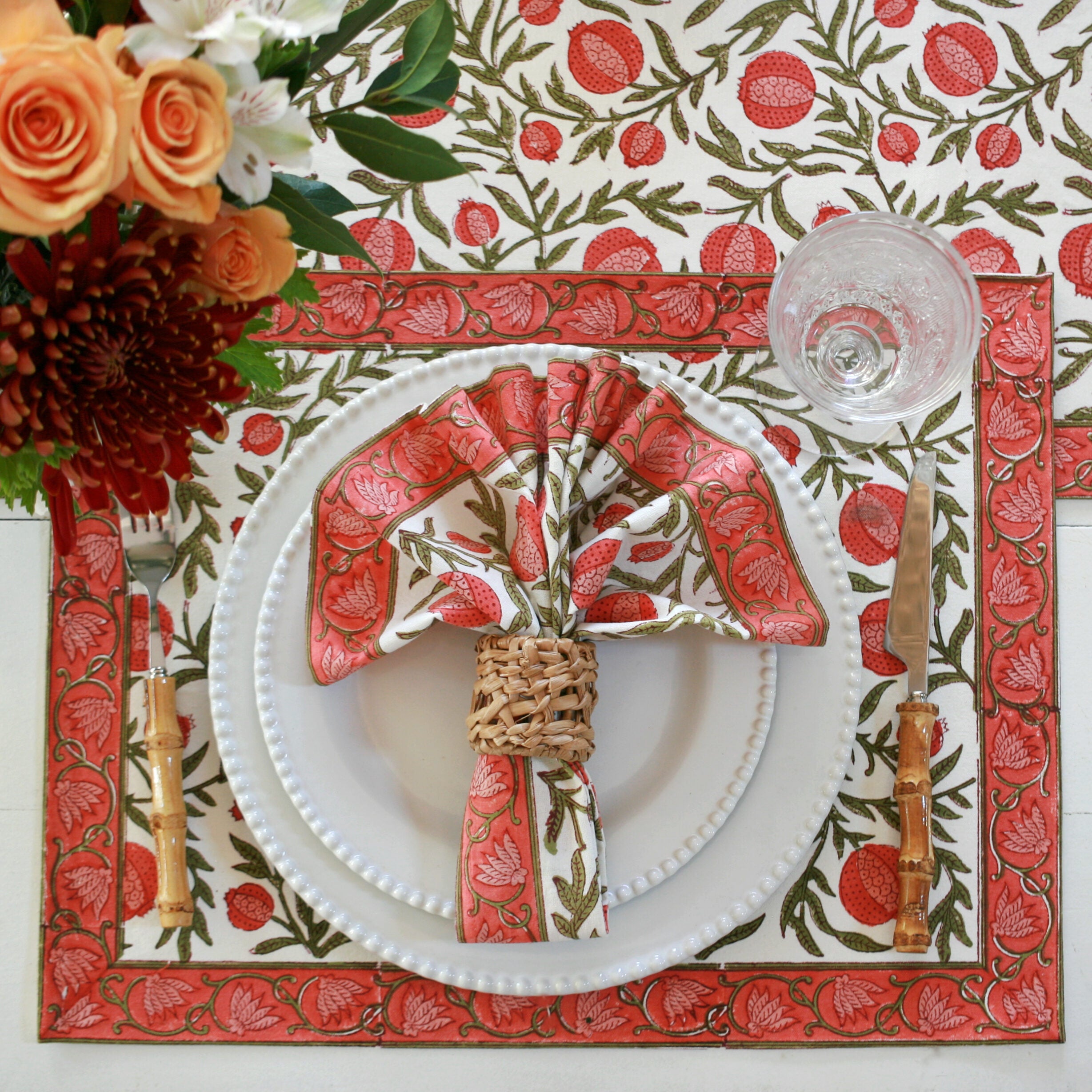 Pomegranate Red Placemat