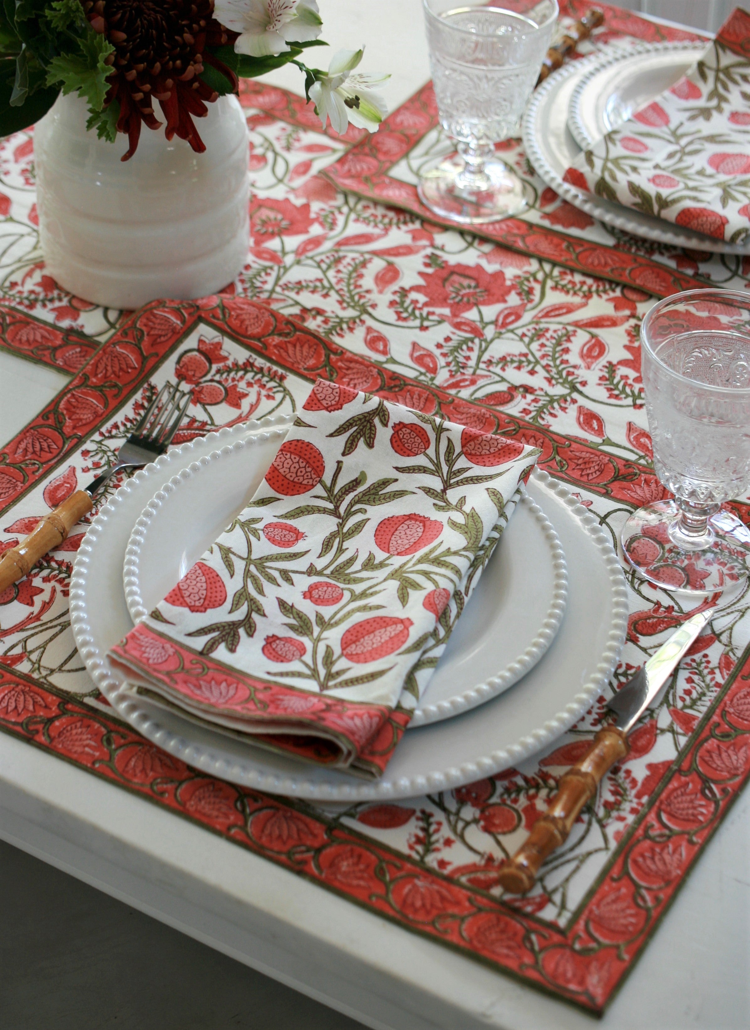 Pomegranate Red Placemat