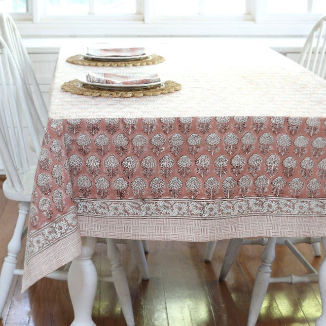 Granada Blush Tablecloth