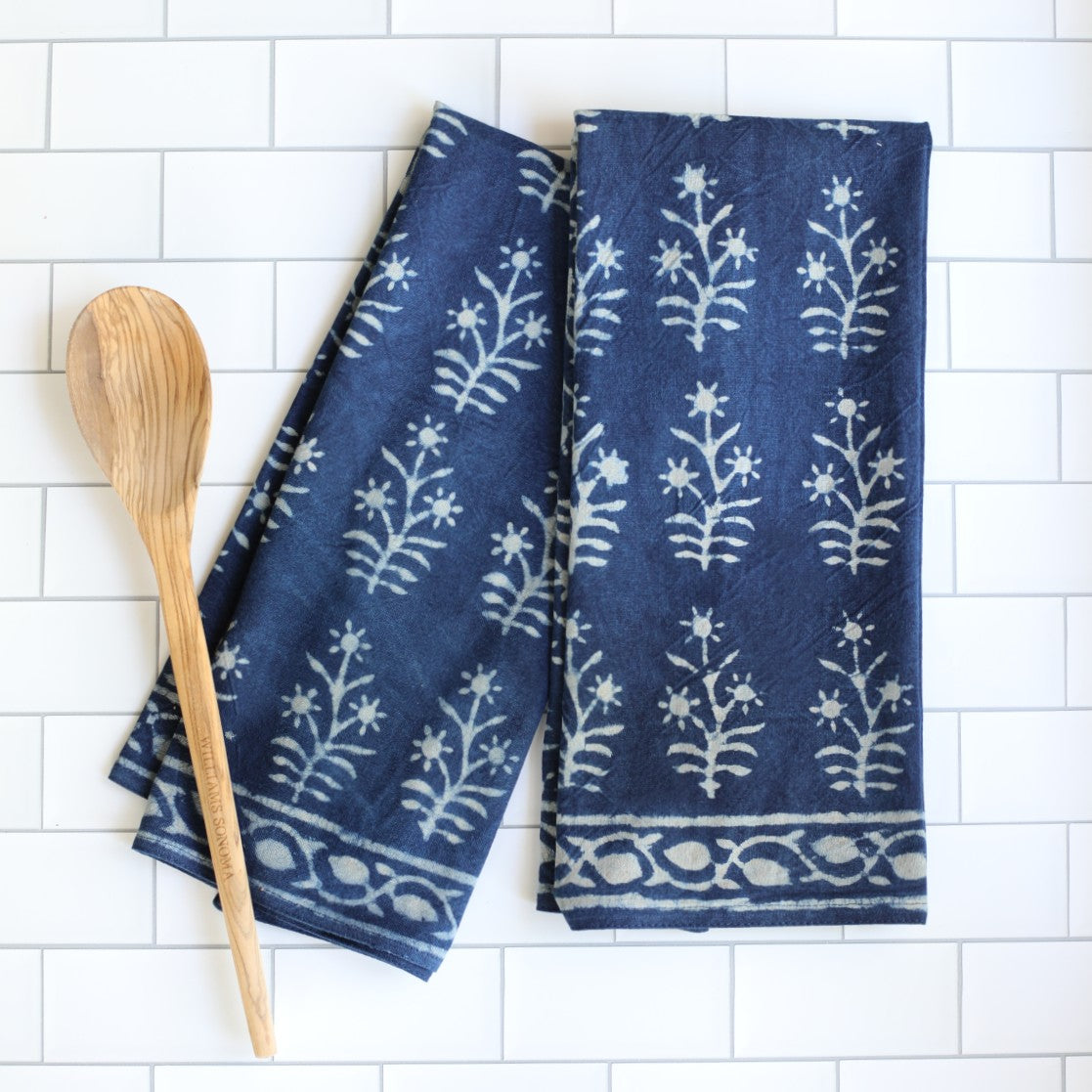 Lawrence Indigo Apron
