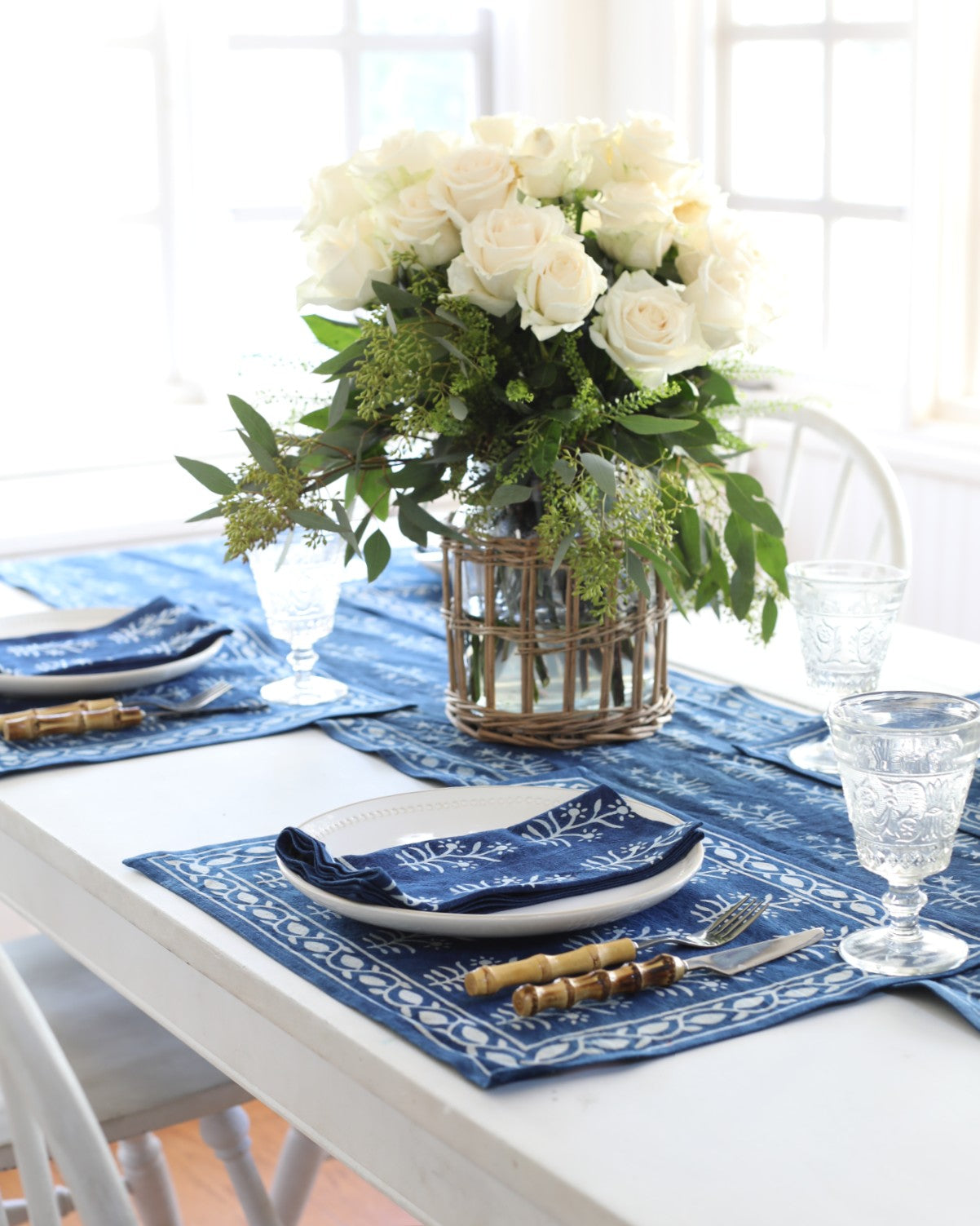 Lawrence Indigo Placemat