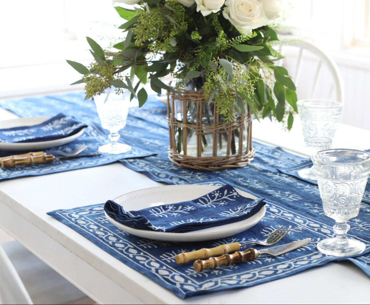 Lawrence Indigo Napkin