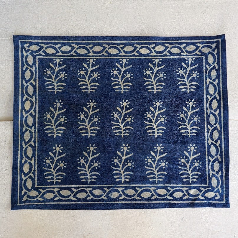 Lawrence Indigo Placemat
