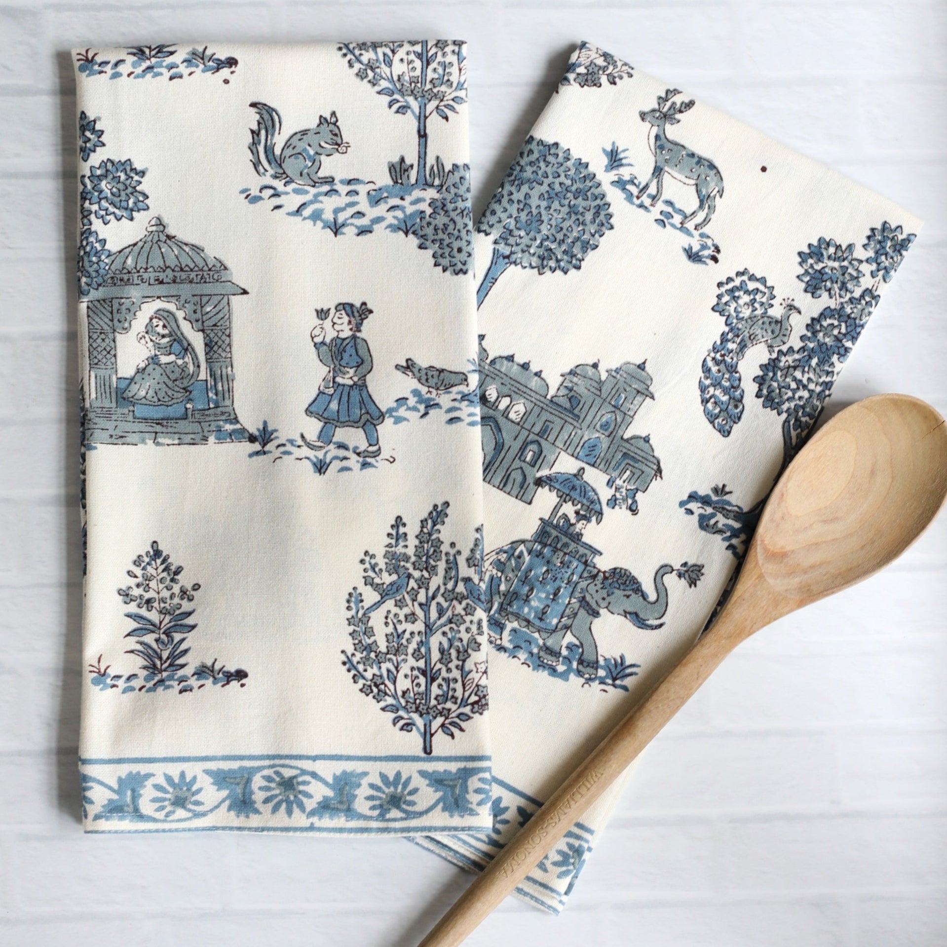 RAJ Blue Kitchen Towel