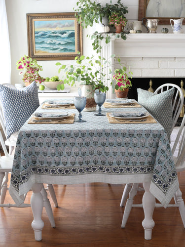 Seville Blue Kitchen Towel – Pacific & Rose Textiles