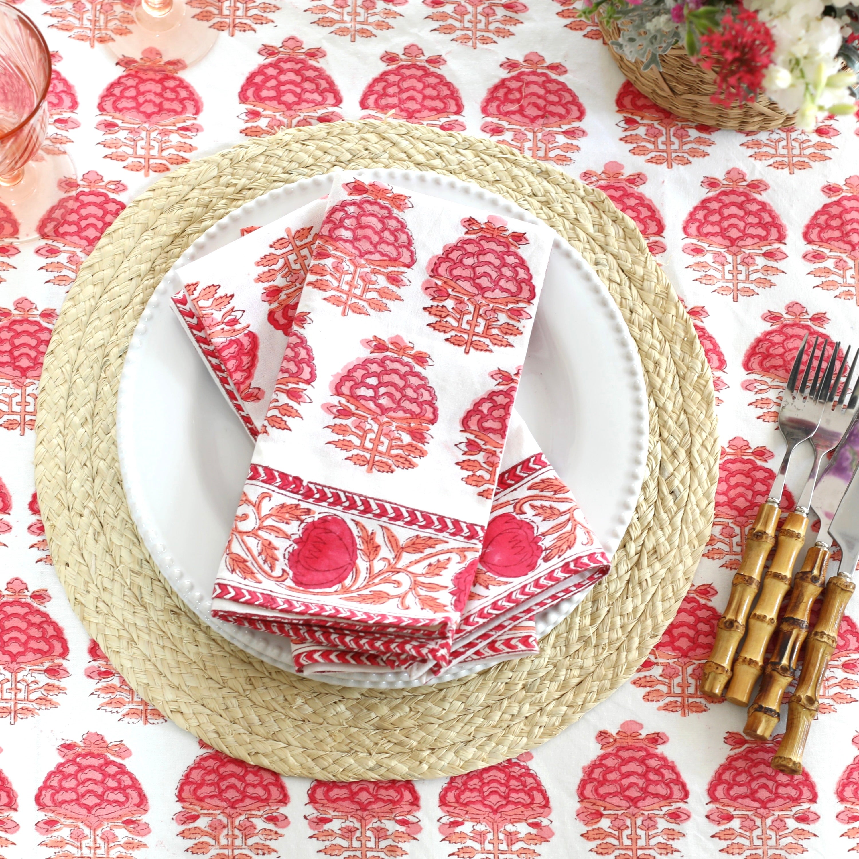 Pink City Napkins