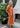 Santa Barbara Garden Dress, 3/4 Sleeve