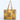 Gold Tiger Quilted Tote