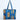 Blue Tiger Quilted Tote