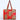 Pink Orange Tiger Quilted Tote
