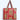 Mauve Pink Tiger Quilted Tote