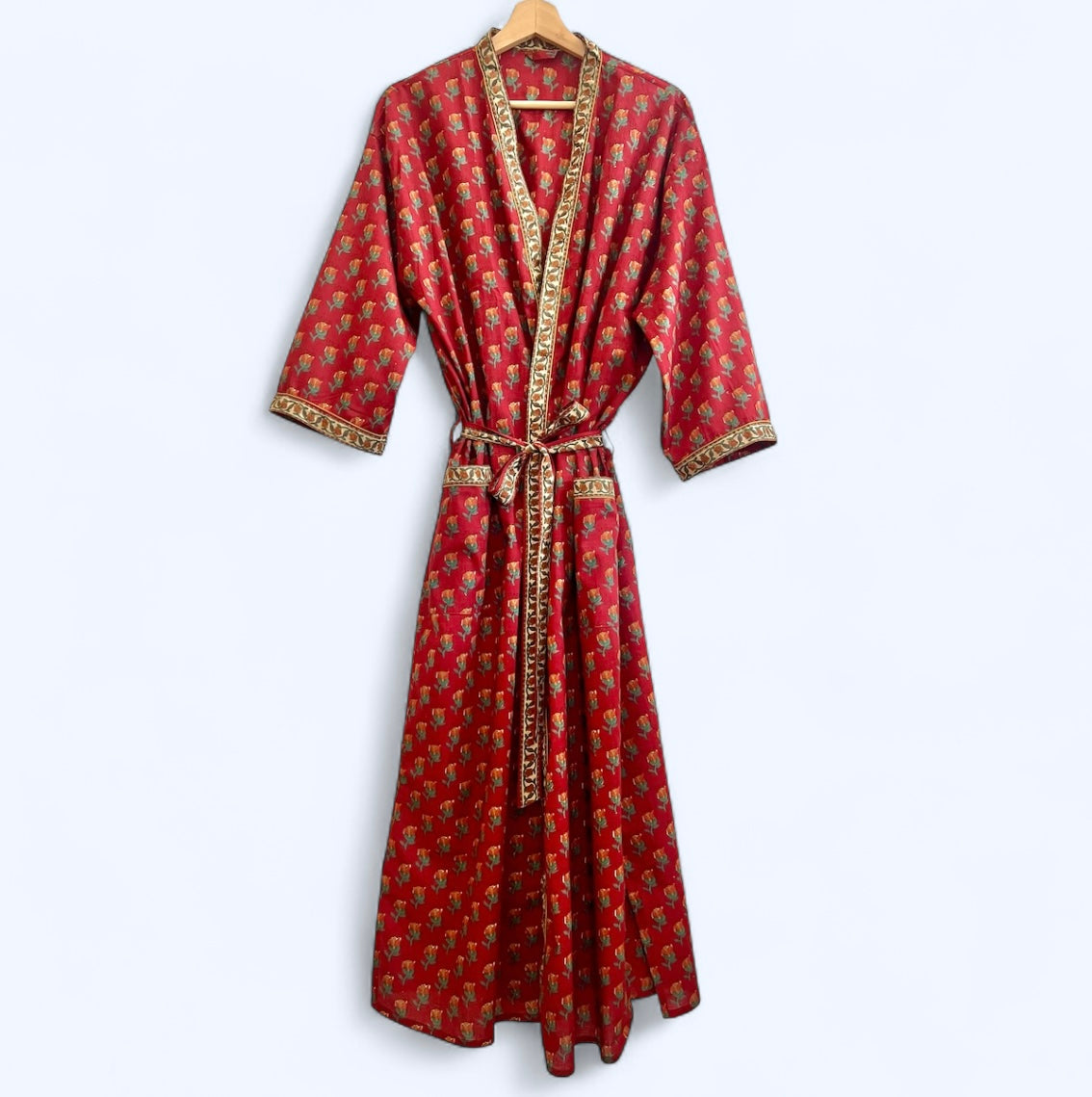 Bloomsbury Wine Sprig Robe