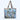 Steel blue Jungle Quilted Tote