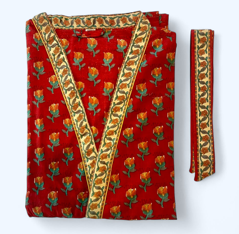 Bloomsbury Wine Sprig Robe
