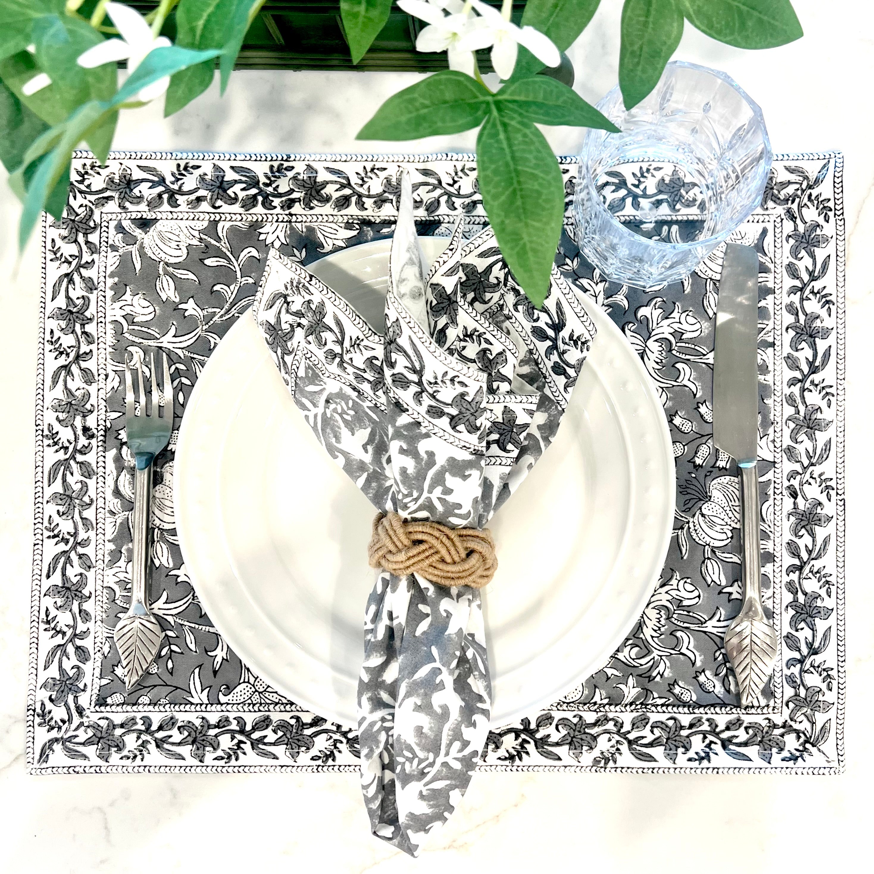 Pacho Slate Verso Napkins