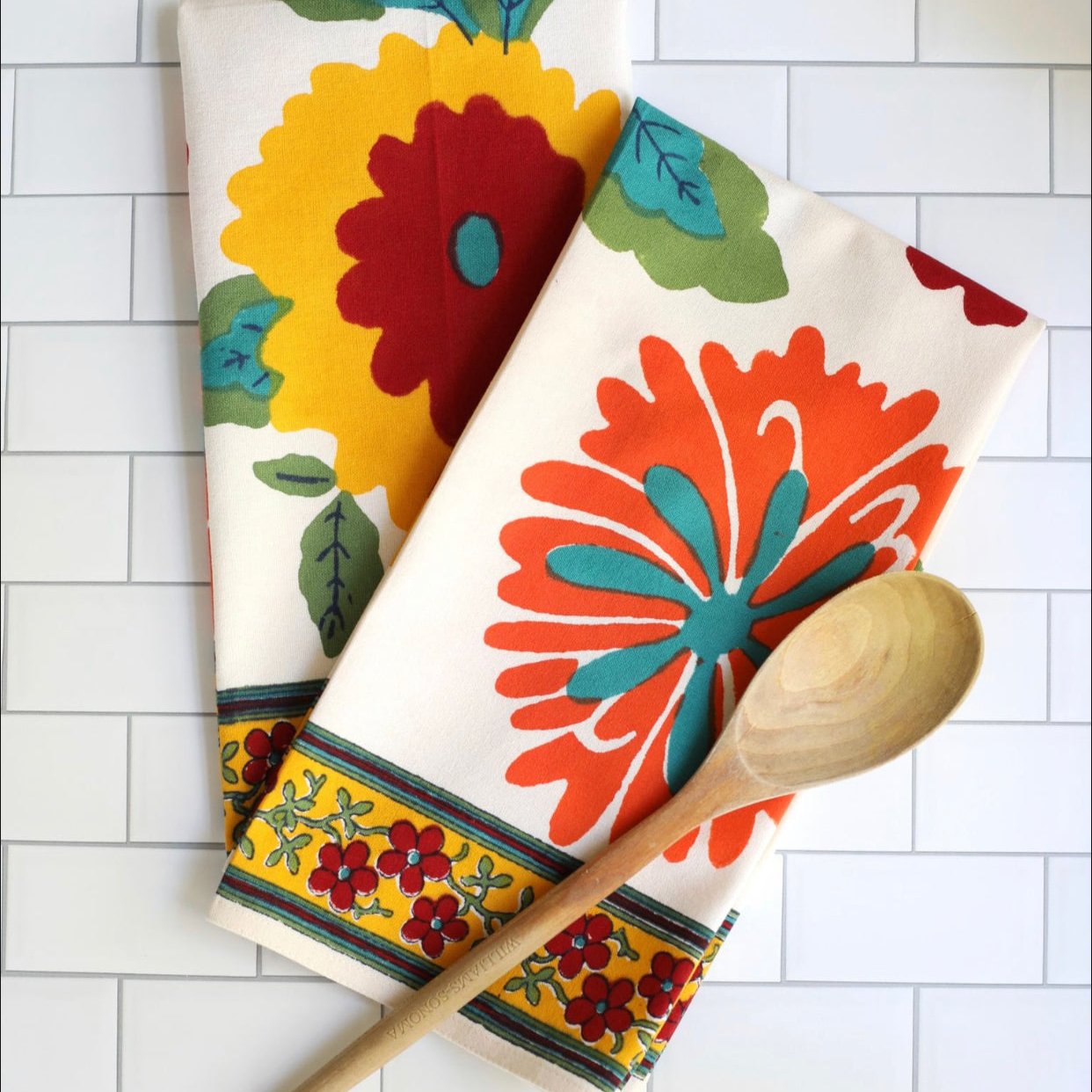 Flower Power Kitchen Towel