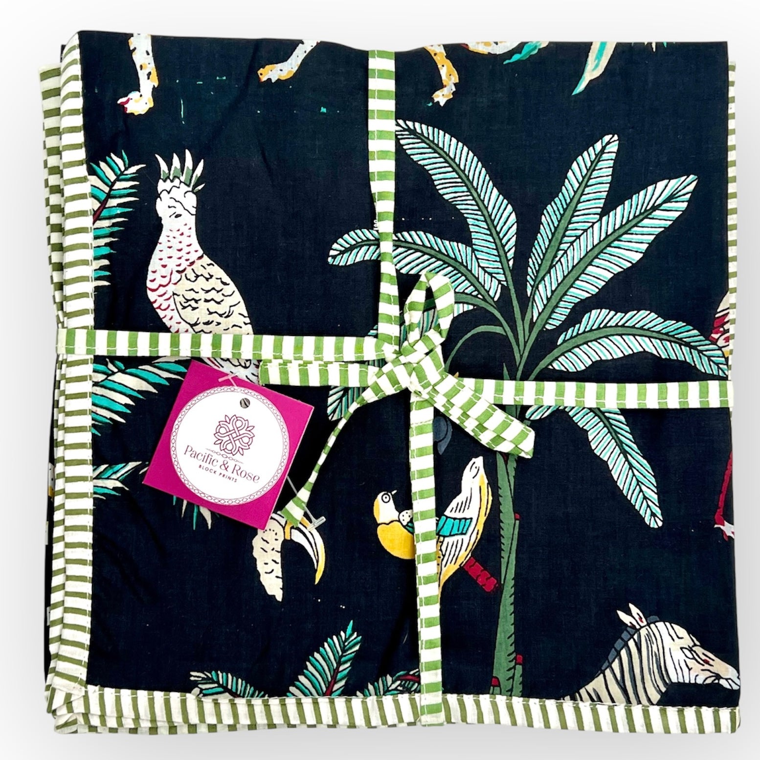 Black Jungle Napkin