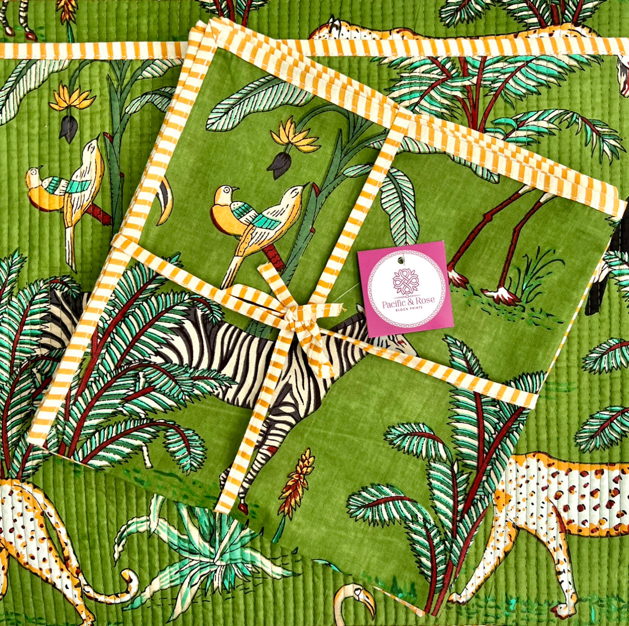 Green Jungle Napkin