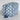Charlotte Indigo Cosmetic Pouch