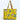Yellow Jungle Quilted Tote